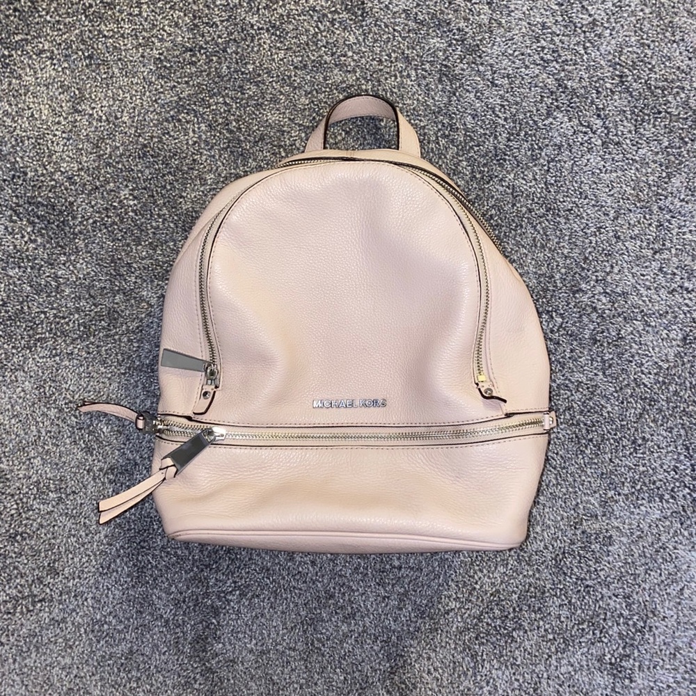 Light Pink Michael Kors Backpack